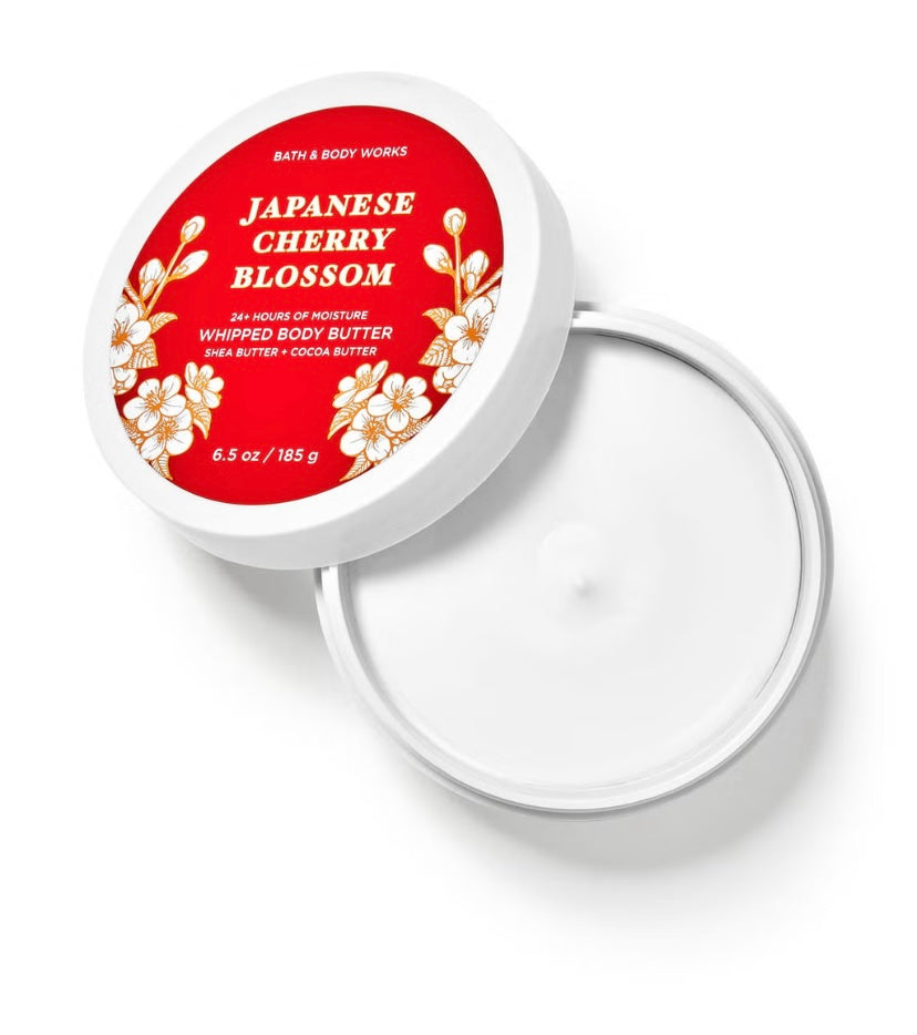 Japanese Cherry Blossom
Whipped Body Butter