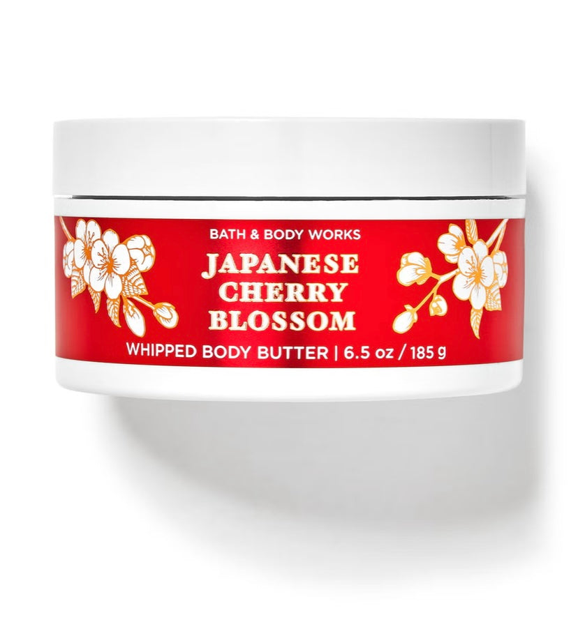 Japanese Cherry Blossom
Whipped Body Butter
