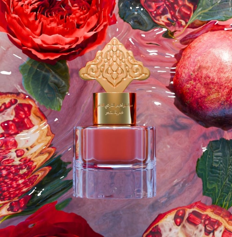 Pomegranate Musk Khamriya Hair mist with fruity warmth